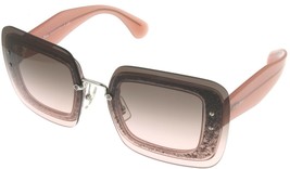 Miu Miu Sunglasses Women Pink Square MU 01RS UEU1E2 - £223.19 GBP