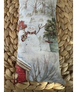 Snowman Christmas Hot / Cold Rice Bag Therapy Gift Microwavable Heating Pad - $270.32 MXN