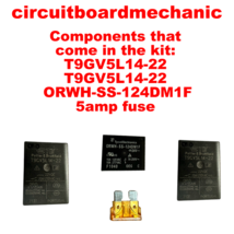 Repair Kit for Honeywell 1138-105 Furnace Control Circuit Board 106363-0... - €41,06 EUR