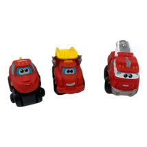 Lil Chuck &amp; Friends Mini Trucks Lot of 3 Tonka Maisto Hasbro - £5.64 GBP