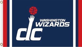 Washington Wizards Team US Flag 3X5Ft Polyester Banner USA  - $16.00