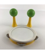 Fisher Price Musical Instruments Marching Band Tambourine Maracas Vintag... - $25.93 CAD