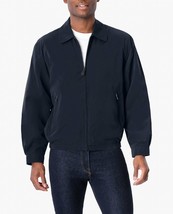 London Fog Big Men&#39;s Auburn Light Weight Zip Front Golf Jacket Navy - $1,085.85 MXN