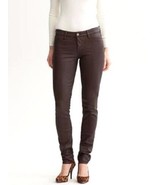 New Gap Women&#39;s Coated Skinny Legging Jeans Vamp Red Variety Sizes - $54.14 CAD