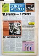 1988	Ford World Magazine May 1988	    4450 - £7.00 GBP