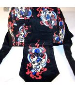MOTORCYCLE ENGINE SKULL  BANDANA CAP 211 head durag doo - $2.84