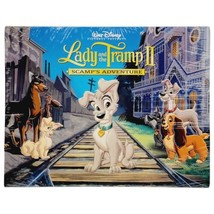 Disney Lady and the Tramp II Scamp&#39;s Adventure Exclusive Lithograph Port... - $8.60