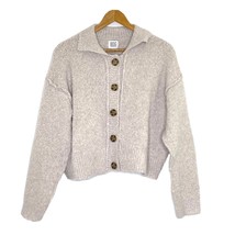 BDG Urban Outfitters Crop Chenille Cardigan Women&#39;s size Small Cream  - £42.35 GBP