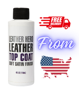 Leather Hero Satin Top Coat Smooth Leather Sealant Protection Color Rest... - €11,77 EUR