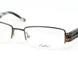 VUDICI V-187 C2 DARK GREEN /BRONZE UNIQUE EYEGLASSES GLASSES FRAME 52-18... - $76.31