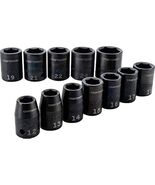 CRAFTSMAN Impact Socket Set, Metric, 1/2-Inch, 12-Piece (CMMT15885) - €58,32 EUR