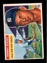 1956 Topps #88B Johnny Kucks Vg+ (Rc) Yankees White Backs *NY4039 - £4.71 GBP