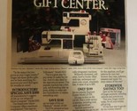 1987 Singer Sewing Machines Christmas Vintage Print Ad Advertisement pa21 - $7.91