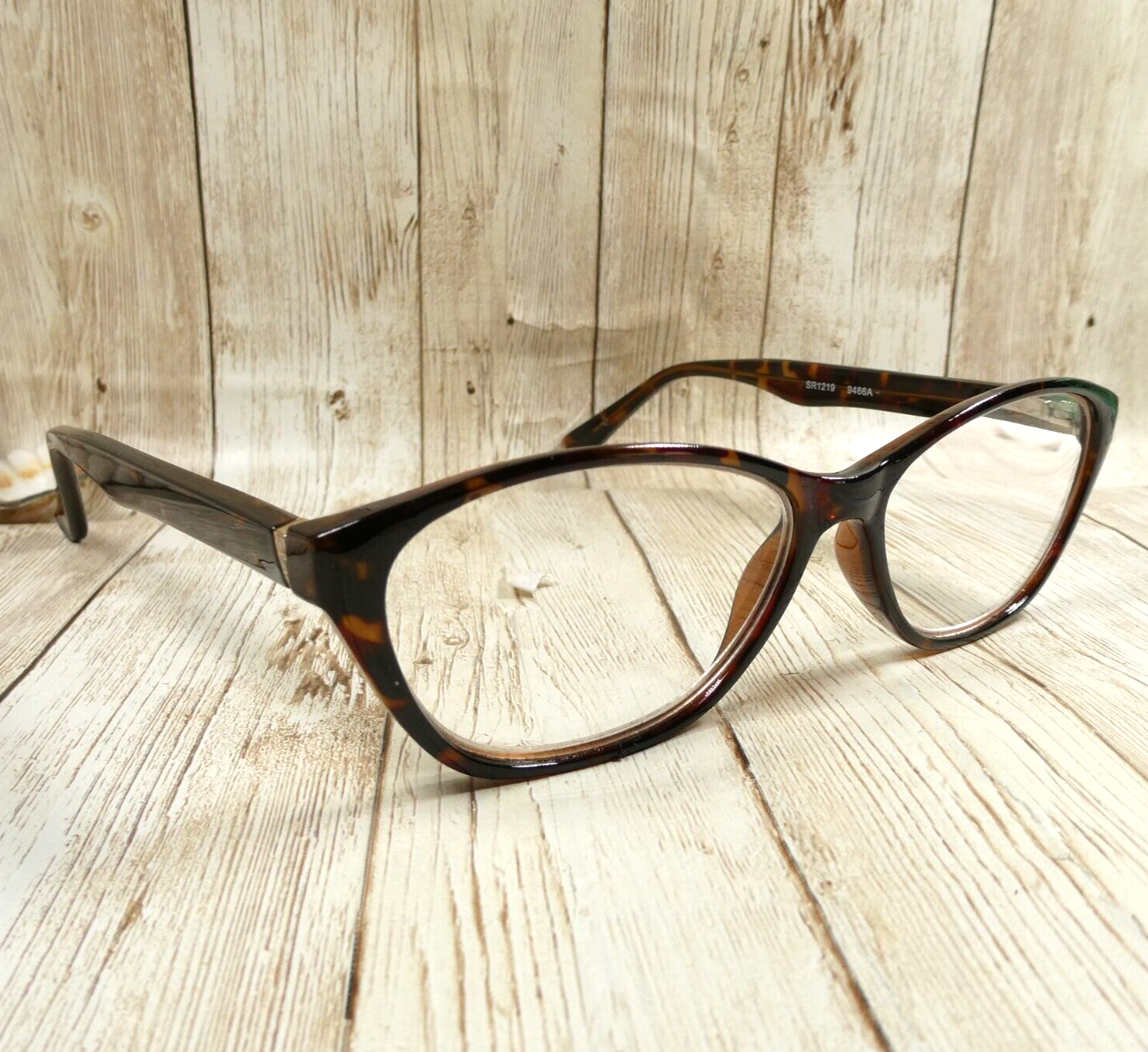 Design Optics by Foster Grant Tortoise Eyeglasses FRAMES ONLY SR1219 53-15-140 - $23.71