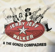 Jerry Jeff Walker And The Gonzo Compadres Shirt White Unisex S-5XL SP6291 - £11.18 GBP+