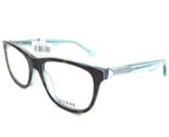 Guess Eyeglasses Frames GU2585 056 Clear Blue Tortoise Square Full Rim 5... - $37.18