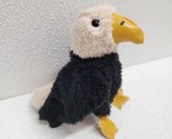 Folkmanis Mini Eagle Realistic 4.5&quot; Plush Bird Finger Puppet - £10.04 GBP