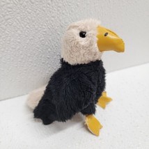 Folkmanis Mini Eagle Realistic 4.5&quot; Plush Bird Finger Puppet - £9.98 GBP