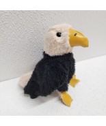 Folkmanis Mini Eagle Realistic 4.5&quot; Plush Bird Finger Puppet - £9.98 GBP