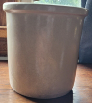Robinson Ransbottom Pottery Crock 1 quart, High Jar Collectible Decorati... - $19.99