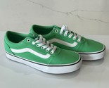 VANS Ward Canvas Shoes Women’s Size 8 Summer Green Sneakers Skate Low To... - $49.44