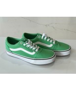 VANS Ward Canvas Shoes Women’s Size 8 Summer Green Sneakers Skate Low To... - £38.89 GBP