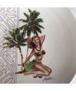 Garry Palm Designed Coconut Girl 8&quot; Ceramic Plate Island Heritage 2003 H... - £15.31 GBP
