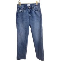 Pistola High Rise Classic Straight Denim Jeans Size 25 Medium Wash Casual - $38.00