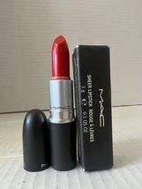 MAC Lustre Lipstick Vinyl red  0.1oz New in Box - £31.06 GBP