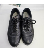 SAS Freetime Leather Walking Shoes Sneakers Womens 9 Black Tripad Comfort  - €20,50 EUR