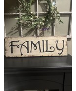 Large Wooden Family Sign - £20.19 GBP