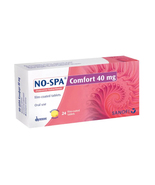 NO-SPA Comfort 40 mg x24 tabs relieves spasm, cystitis, menstrual pain, ... - £18.68 GBP