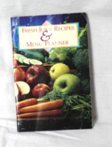 Vintage Cookbook The Juiceman Fresh Juice Recipes &amp; Menu Planner Paperback Book - £7.55 GBP