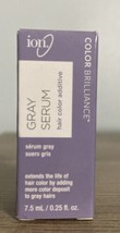 Ion Gray Serum Hair Color Additive 7.5 ml./.25 fl.oz. New In Box. - £6.94 GBP