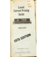 Vintage Lionel Trains 1978 O Gauge Checklist Guide 1929-1976 Ladd Public... - $6.00