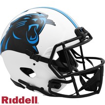Carolina Panthers Helmet Riddell Authentic Full Size Speed Style Lunar Eclipse A - $490.47 CAD