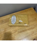 Cannon Royal Family Full Flat Sheet Featherlite Gold Yellow Mustard NOS ... - $371.53 MXN