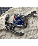 KNIGHTS of COLUMBUS 3rd DEGREE PENDANT CROSS CROIX PIN CHRISTIANITY MEDA... - $31.97 CAD