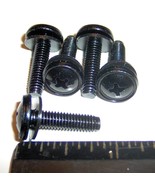 5 CROWN oem Audio RACK SCREWS 10-32 x .75 threaded w/ Washer amp BLACK 1... - $318.68 MXN