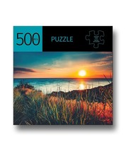 Sunset Jigsaw Puzzle 500 Piece 28" x 20" Durable Fit Pieces Leisure Family image 1