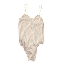 Victoria&#39;s Secret Vintage White Lace Teddy Bodysuit Womens Size Medium Lace USA - $24.00