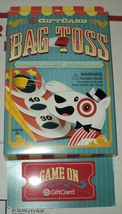 Brand New in package &quot;Bullseye BAG TOSS&quot; TARGET GIFT card - $19.99