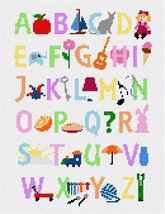 Pepita Needlepoint kit: Whimsy ABC, 10&quot; x 13&quot; - £79.83 GBP+