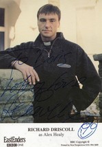 Richard Driscoll as Alex Healy BBC Eastenders Hand Signed Cast Card Photo - £10.14 GBP