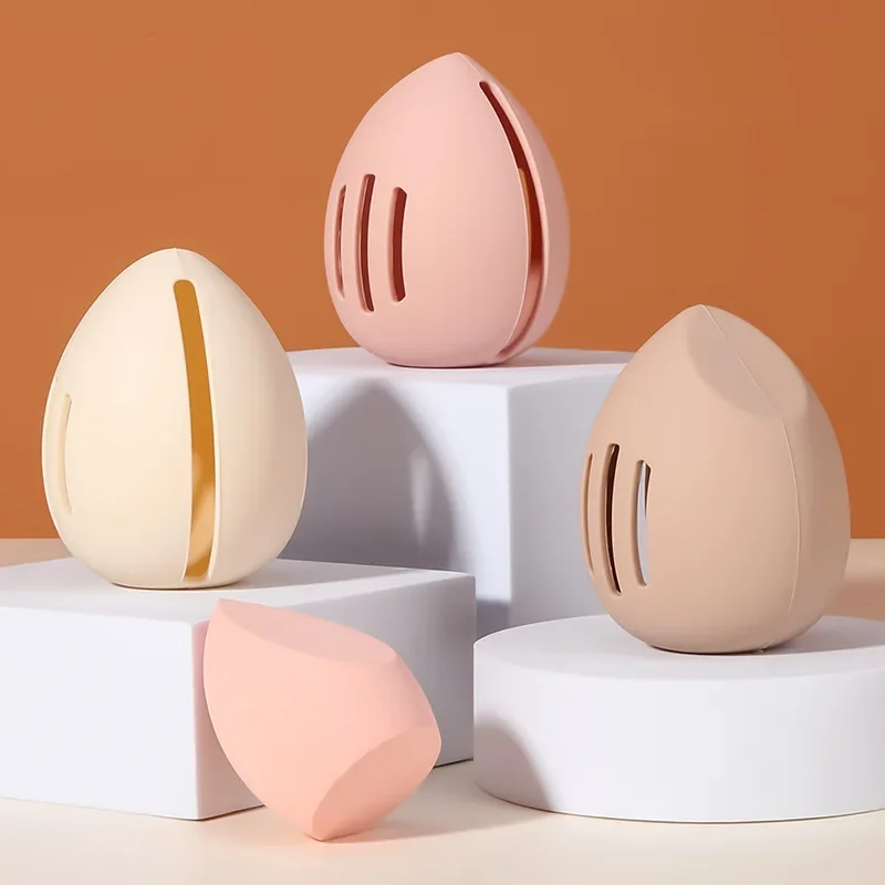 Makeup Sponge Holder Eco-Friendly Silicone Multi-hole Sponge Blender Storage Cas - $25.00