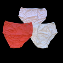 Out of Pack New 3 Pairs Jockey Women&#39;s Size 8 Elance Panties Brief Under... - $12.99