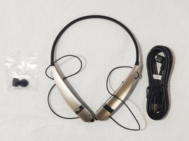 ORIGINAL LG Tone Pro HBS-760 Wireless Headphones GOLD Bluetooth 4.1 Headset - £49.90 GBP