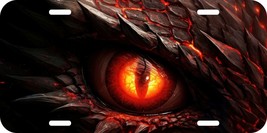 Dragon Eye Vanity Novelty Aluminum Metal License Plate Tag 02 - £9.93 GBP+