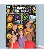 LOL Emoji Scene Setters with Photo Props Birthday Party Supplies &amp; Decor... - $187.53 MXN