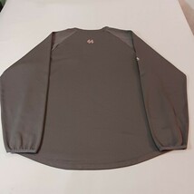 Majestic T #44 Men's Gray Long Sleeve Pullover Sweatshirt Size Medium image 2